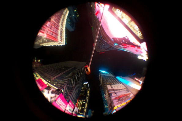 4. Fish eyes en Time Square