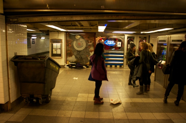 Metro de NY, diciembre del 2015